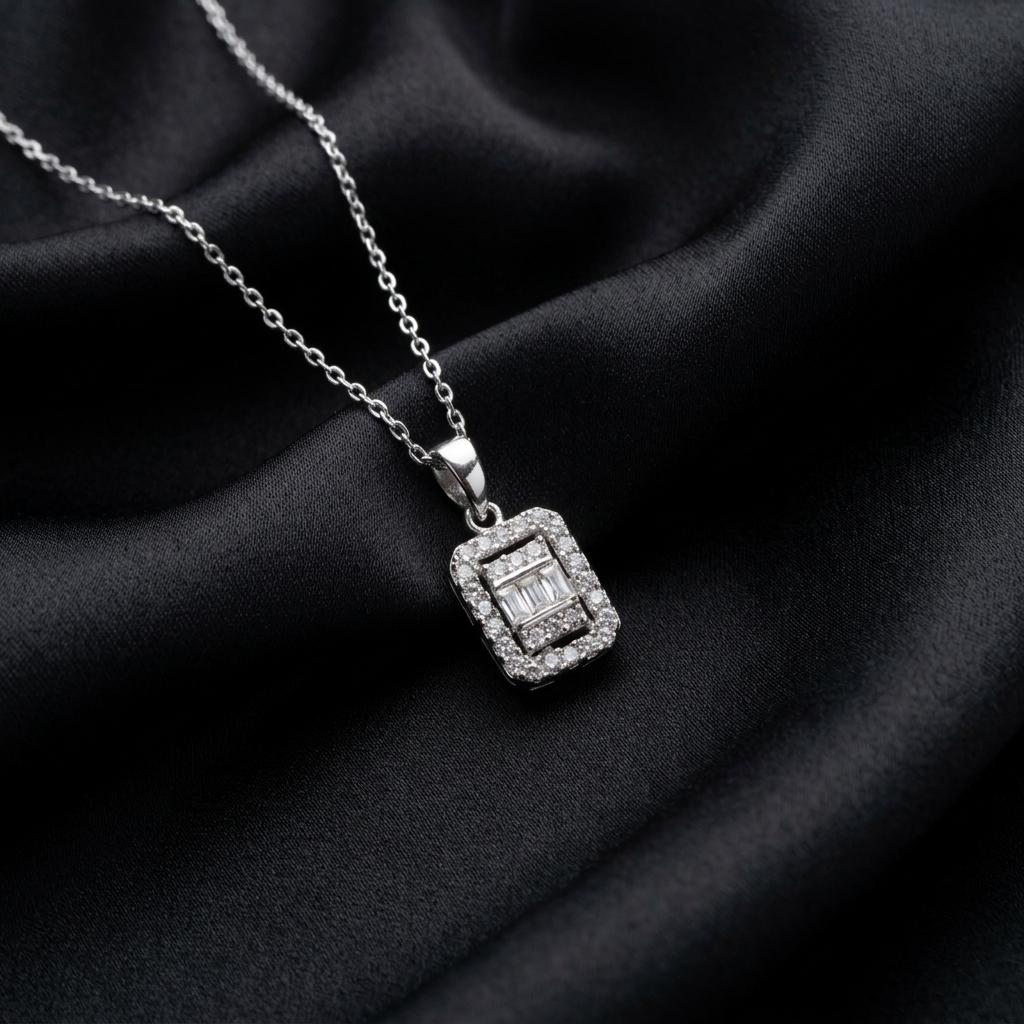 Elegant Gold, Silver, or Rose Gold Necklace for Women, Minimalist Pendant Jewelry, Birthday Gifts, Everyday Layered Accessory Style